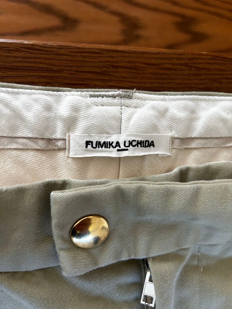 最終値下げ　FUMIKA_UCHIDA/CHINO TAPERED SLACKS