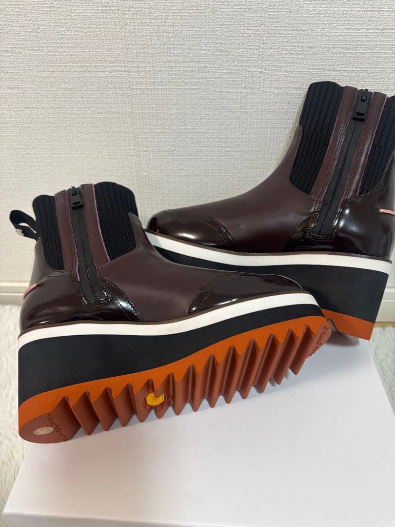 ヤマダヤ⭐️ブーツ⭐️大人気VEGE⭐️新品⭐️23cm ブラウン