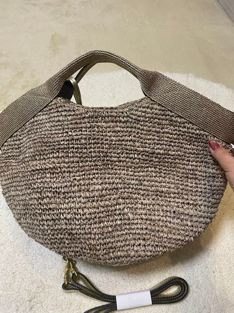 ヴィオラロードゴールドカゴバッグ