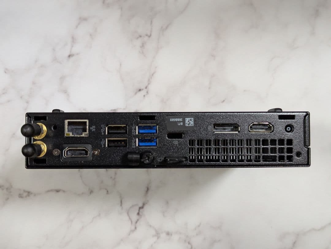 ミニPC DELL OPTIPLEX 3070 micro/core i5 9500T