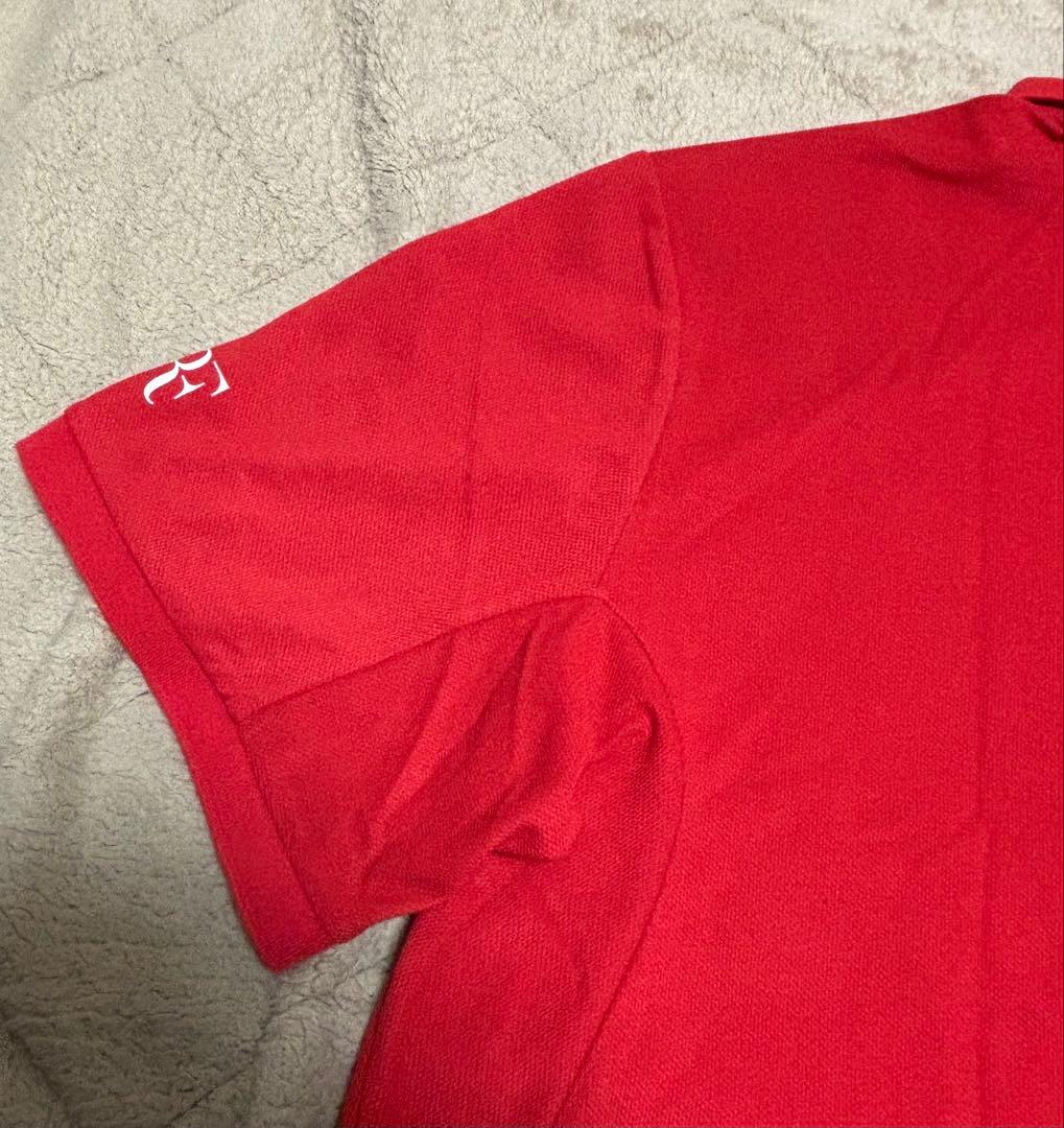 ナイキ スイス国旗 RFロゴ ポロシャツ フェデラーオリンピックモデル 限定 Ｌ