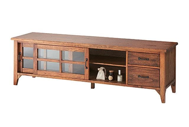 木製テレビボード/引き出し収納テレビ台おしゃれナチュラル