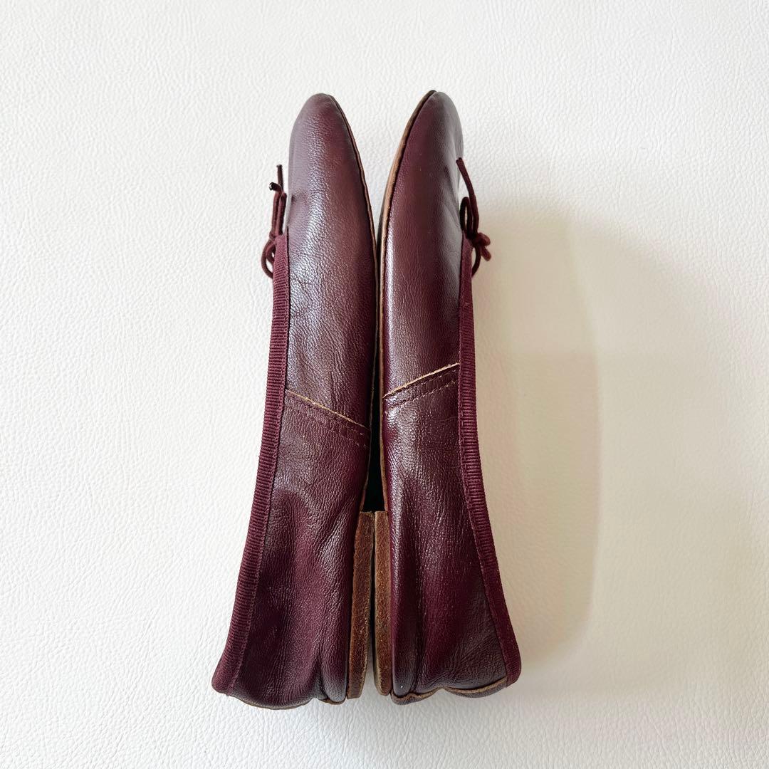 ▼ポルセリ×A.P.C アーペーセー【36】フラット バレエシューズ パンプス