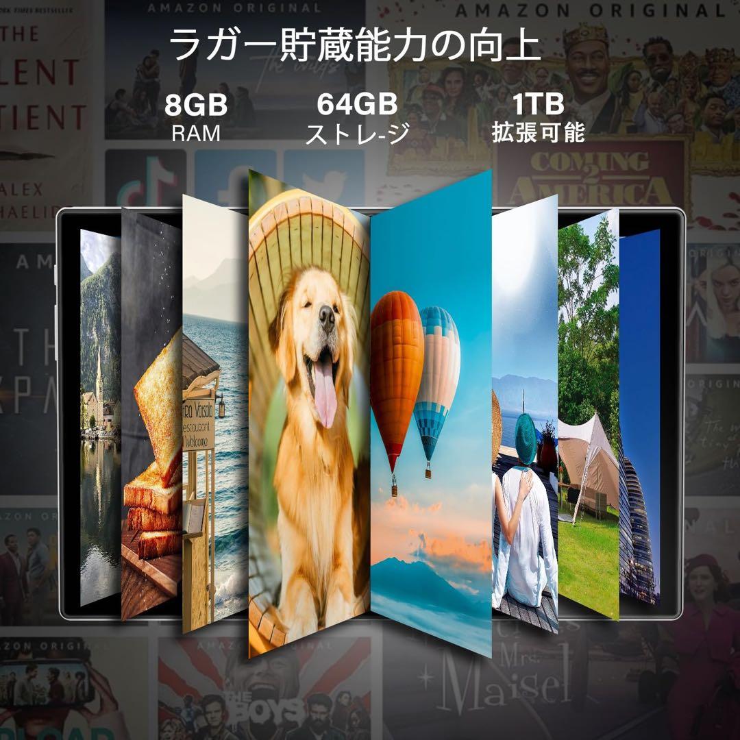 タブレット 10インチ wi-fiモデル 1TB拡張可能1280*800 黒