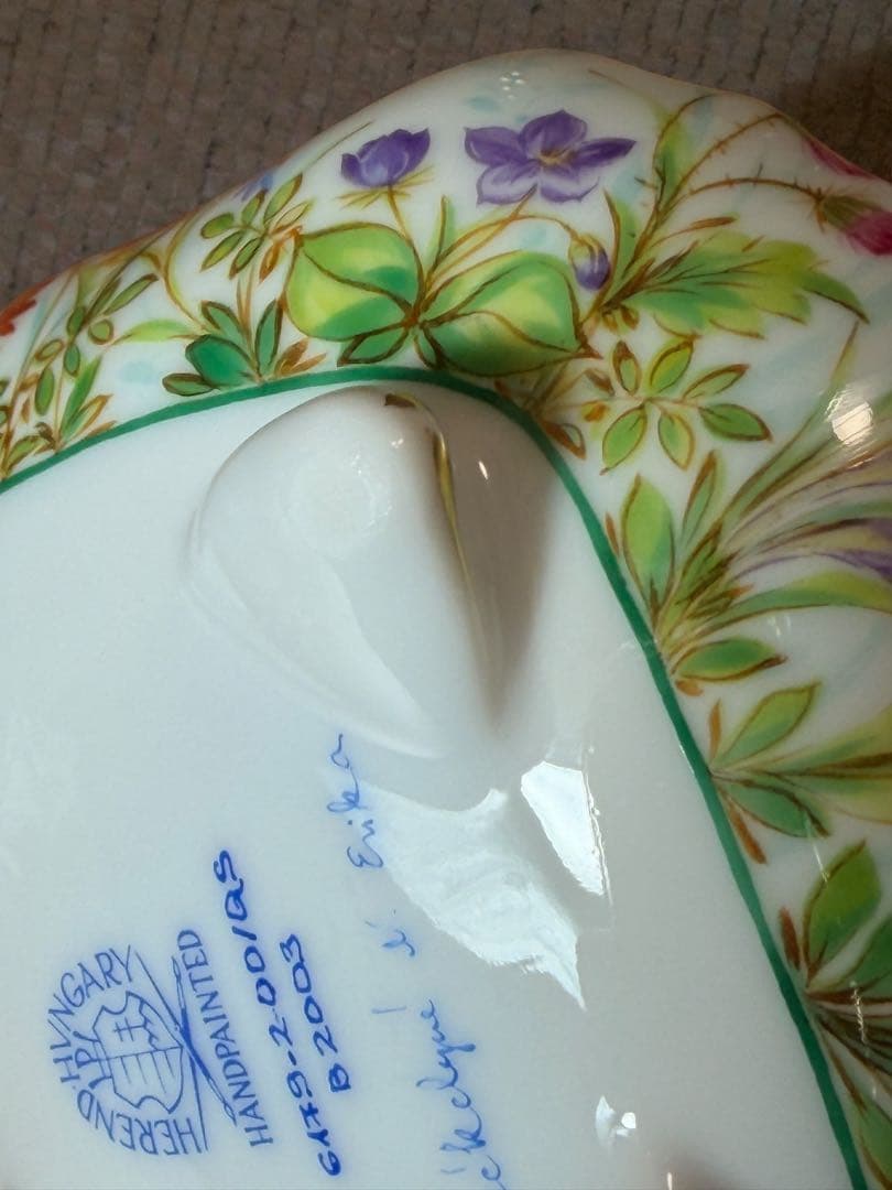 #ヘレンド センチュリーボックス フォーシーズン 2003年　蓋付き 小筐