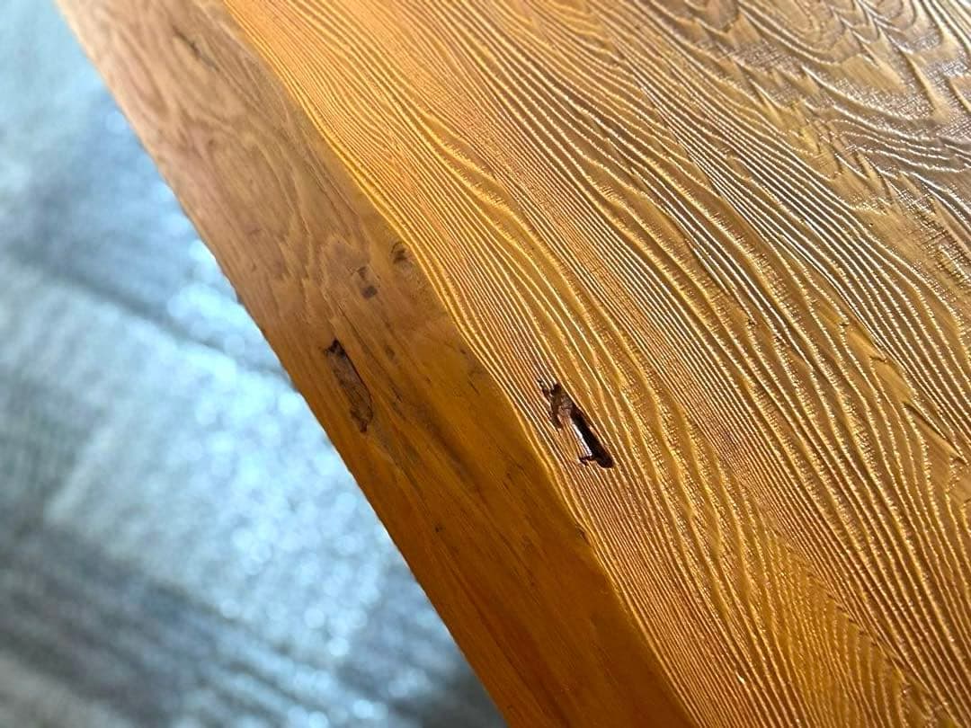 秋田杉 1枚板 座卓 テーブル ちゃぶ台　和室　天然木 ビンテージ　希少