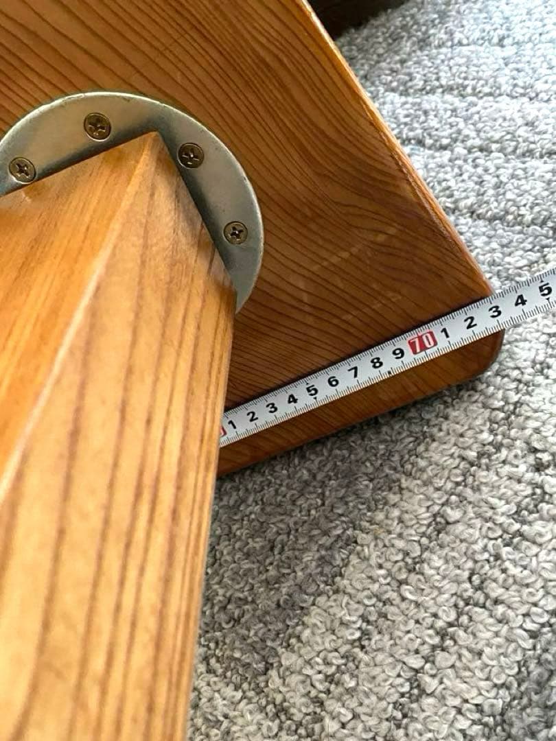 秋田杉 1枚板 座卓 テーブル ちゃぶ台　和室　天然木 ビンテージ　希少