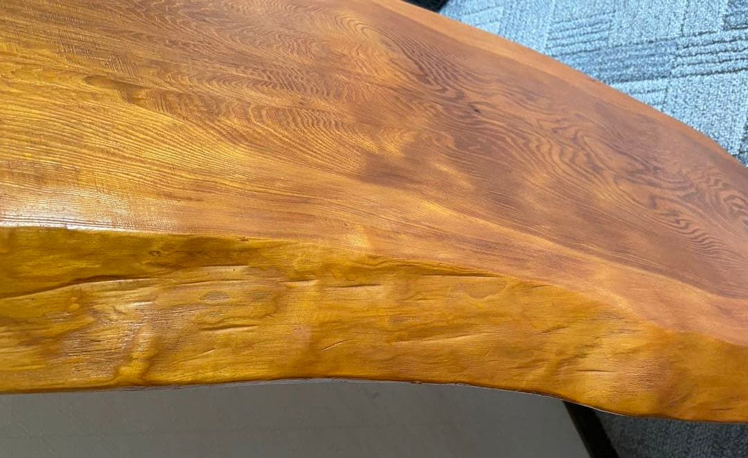 秋田杉 1枚板 座卓 テーブル ちゃぶ台　和室　天然木 ビンテージ　希少