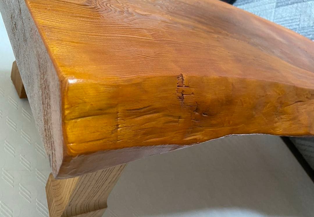 秋田杉 1枚板 座卓 テーブル ちゃぶ台　和室　天然木 ビンテージ　希少