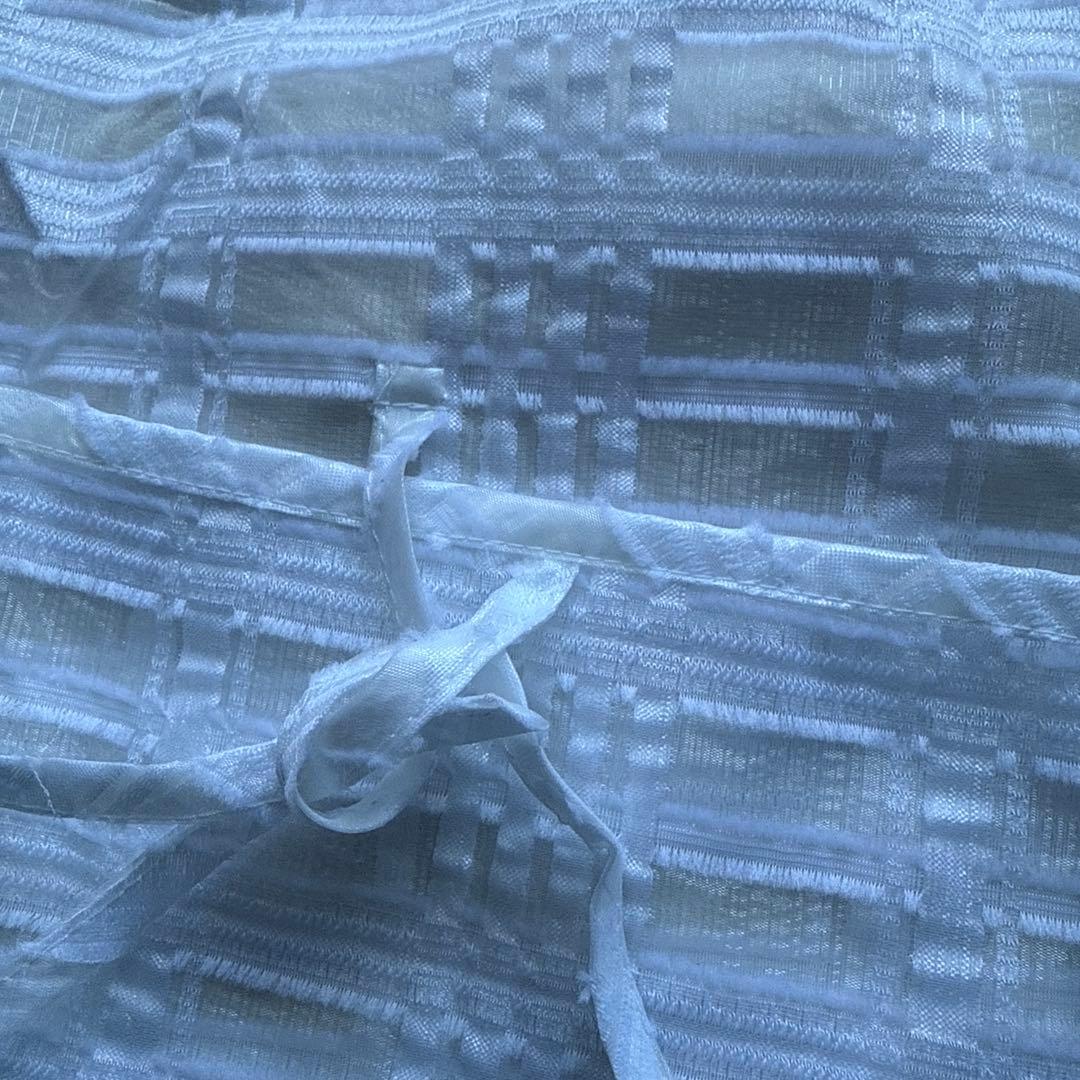 新品未使用　Cecilie Bahnsen ホワイトクッションカバー