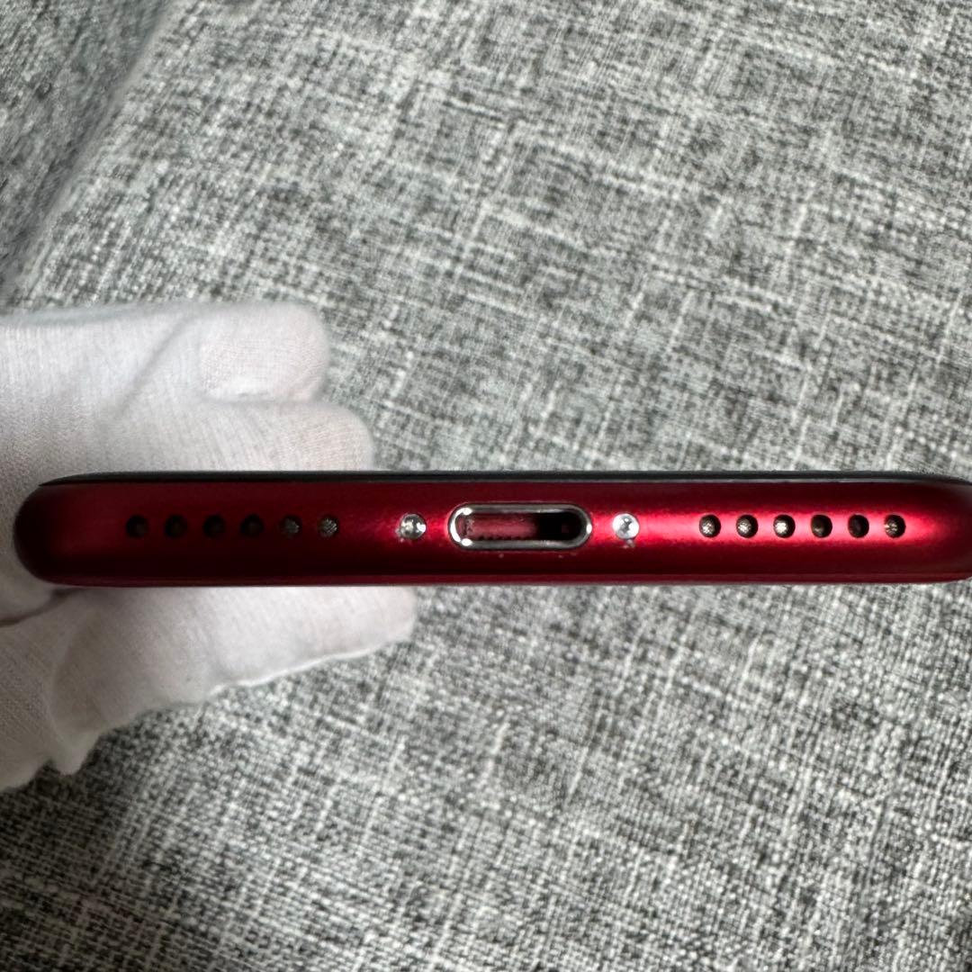 (美品)iPhone SE2 レッド 128GB 本体 ケース付き