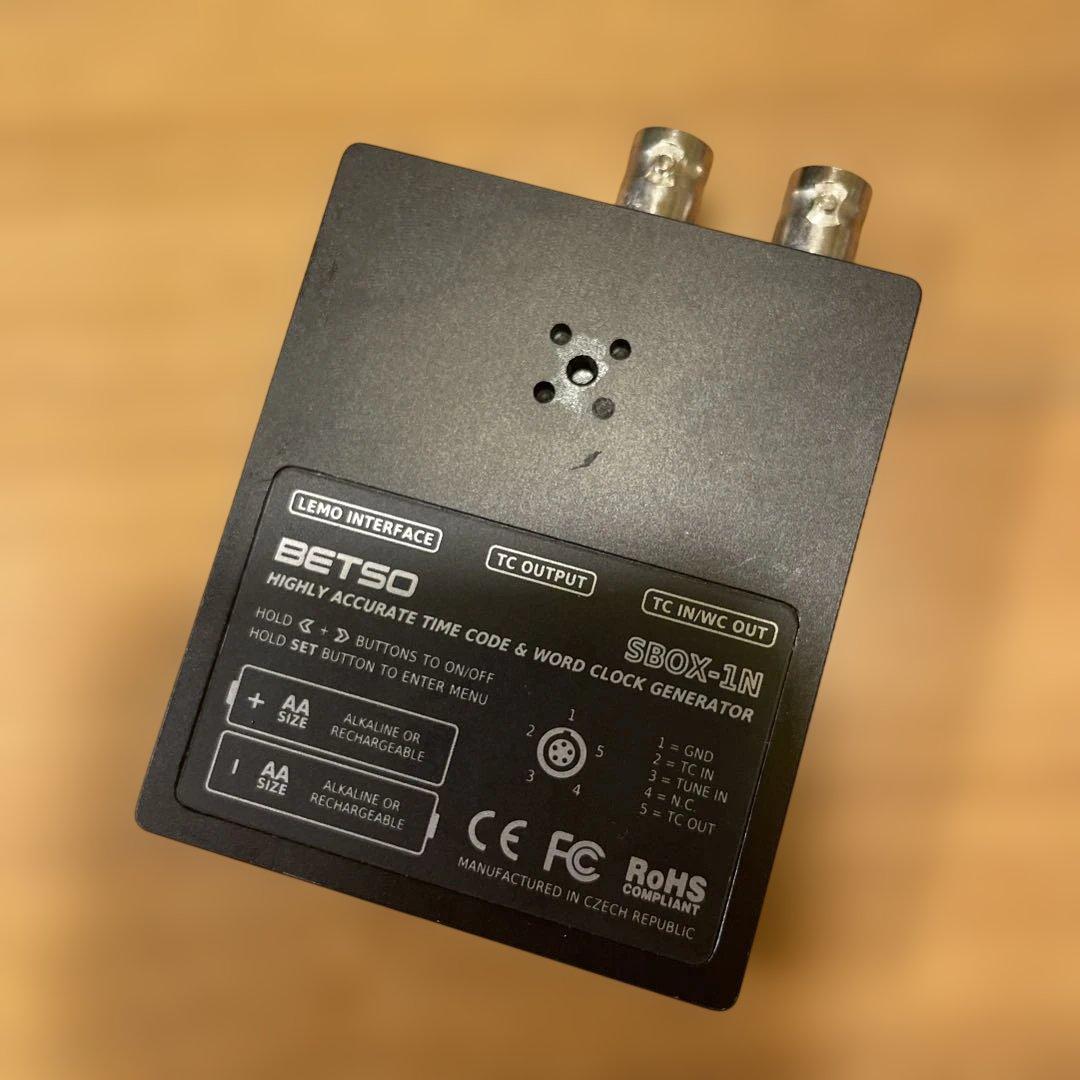 BETSO SBOX-1N タイムコードジェネレーター ケース付 ②