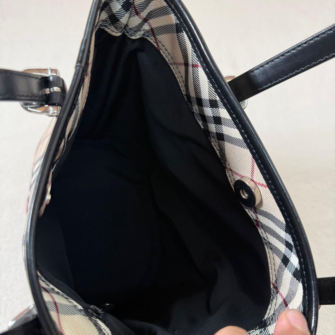 Burberry Blue Label ショルダーバッグ バケツ型 バーバリー