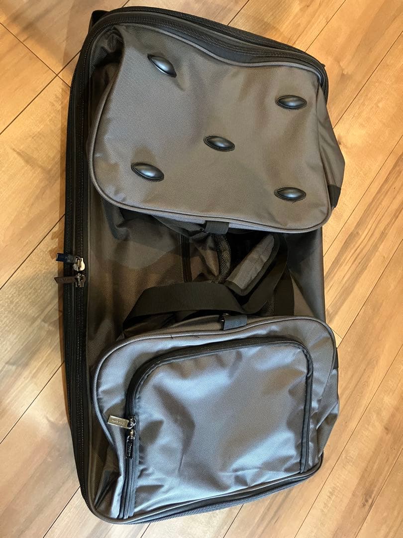 (チョコ)PROEVOボストンキャリーバッグ LLサイズ(グレー)