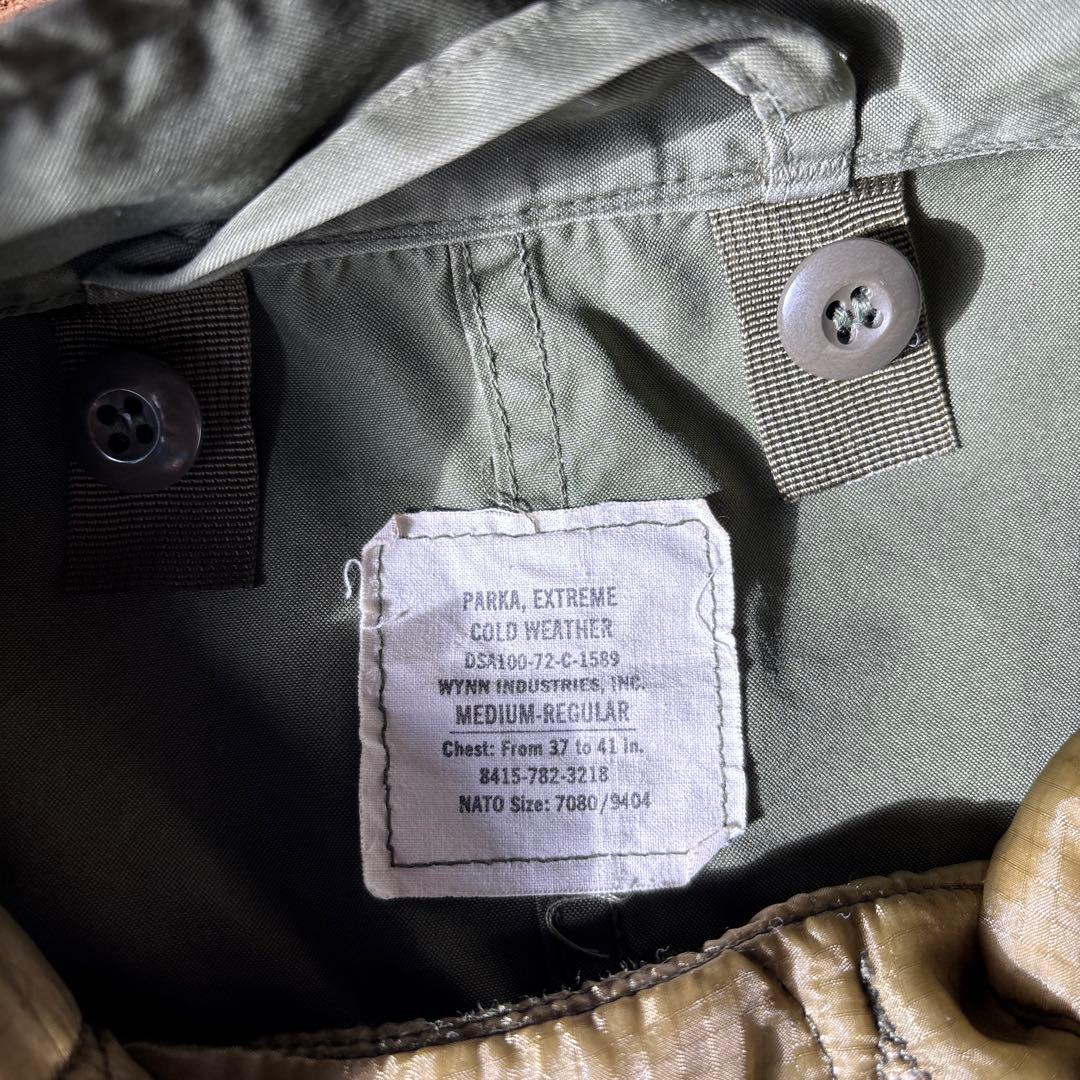 N*】様 US ARMY M-65 フィッシュテール　実物 medium reg