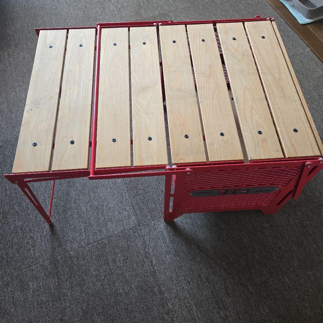 ネイチャートーンズ サイドアップボックス&テーブル レッド Lサイズ