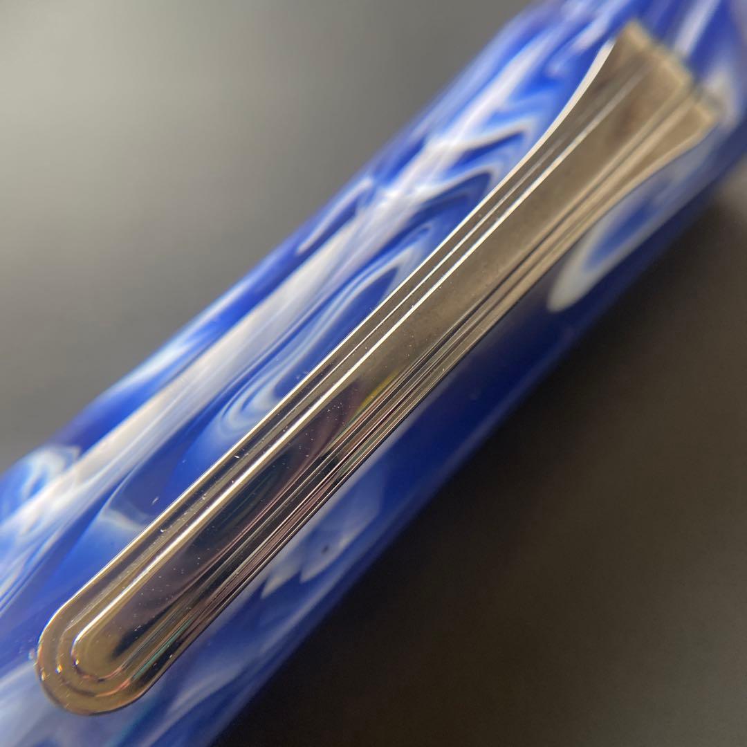 Sailor セーラー ルミナスシャドー ストームブルー 万年筆 21K