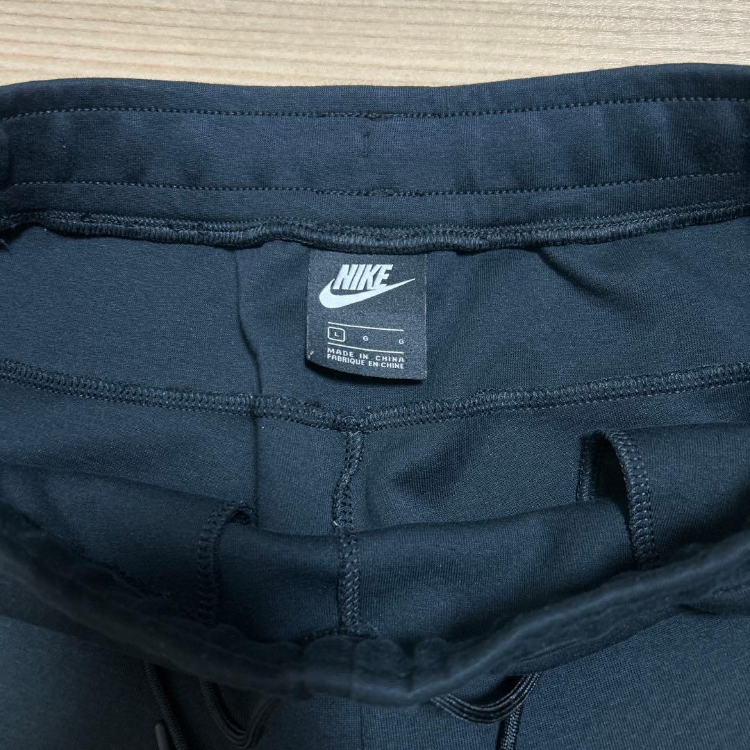 美品 ナイキ テックフリース 上下 セットアップ Lサイズ ブラック 着用5回