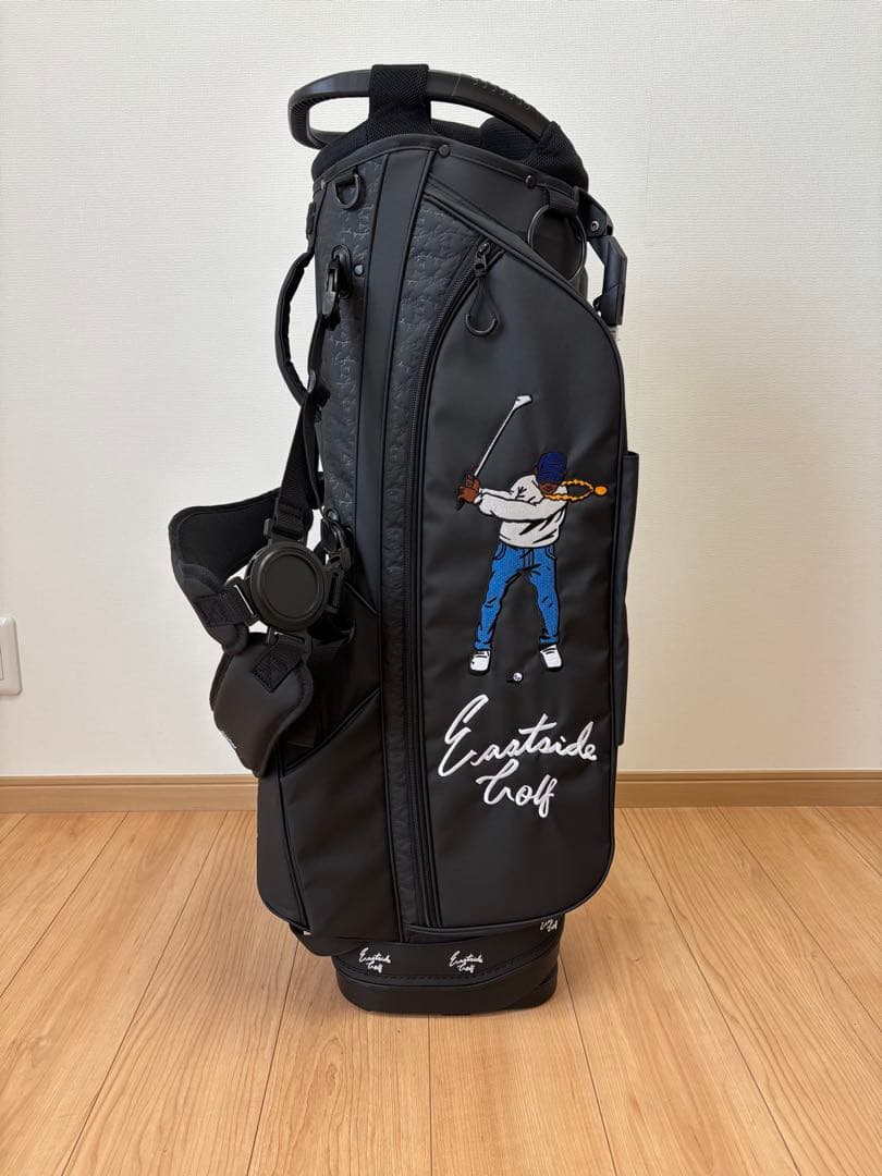 正規品　イーストサイドゴルフ　キャディバック2025ブラック