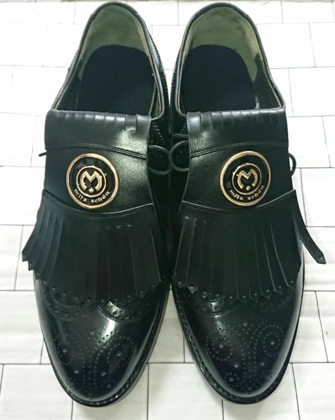 【新品・未使用☆バッグ付】ミラ・ショーン メンズ ゴルフシューズ ソフトスパイク