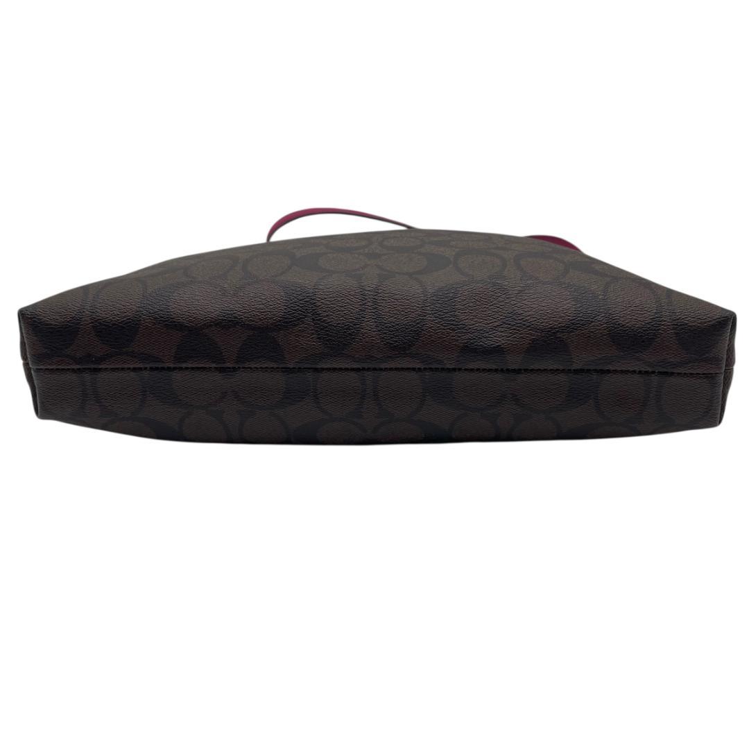 COACH F34938 シグネチャー ショルダーバッグ 斜め掛け PVC