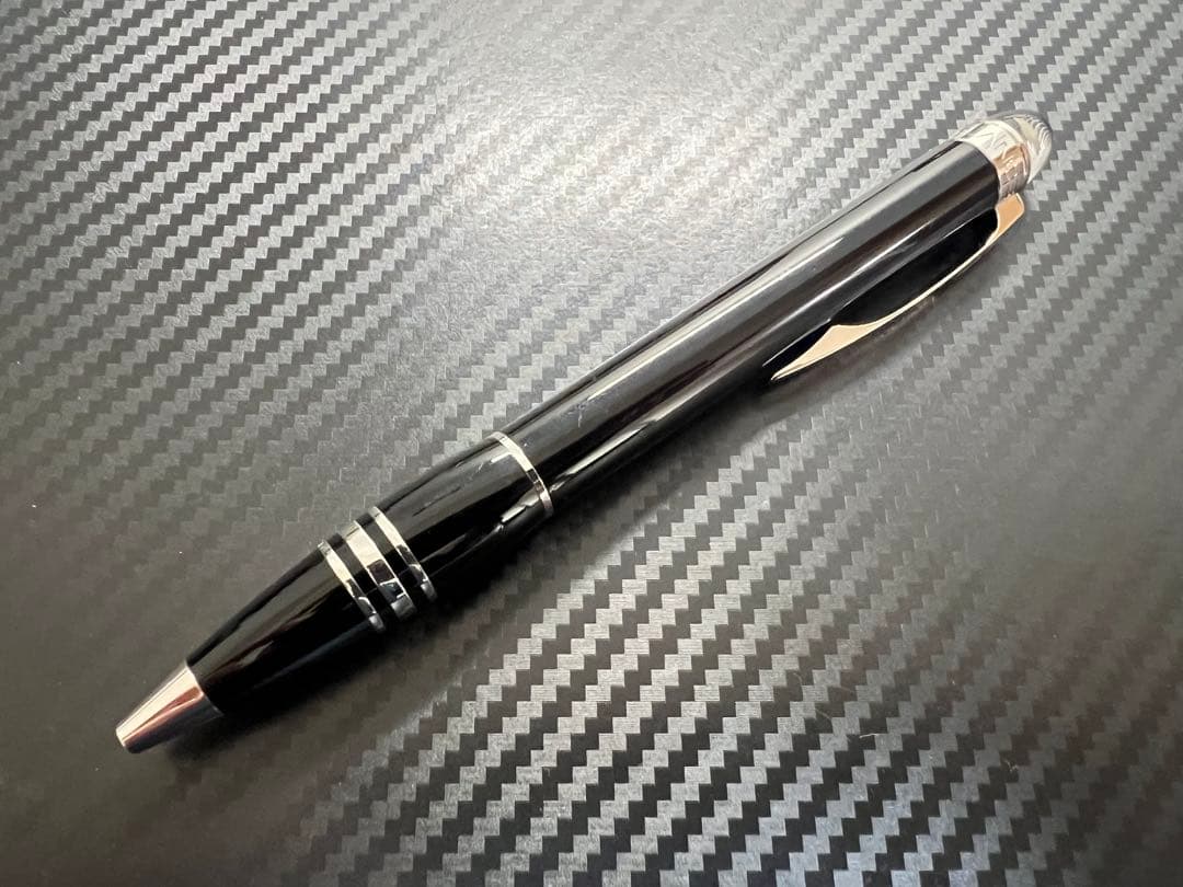 極美品 モンブラン スターウォーカー レジン ボールペン 新品インク