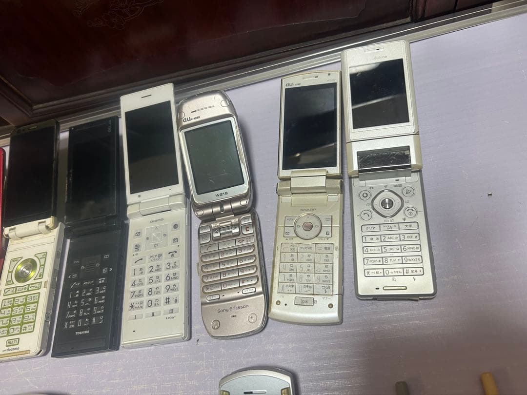 計１９個/携帯電話ガラケー類