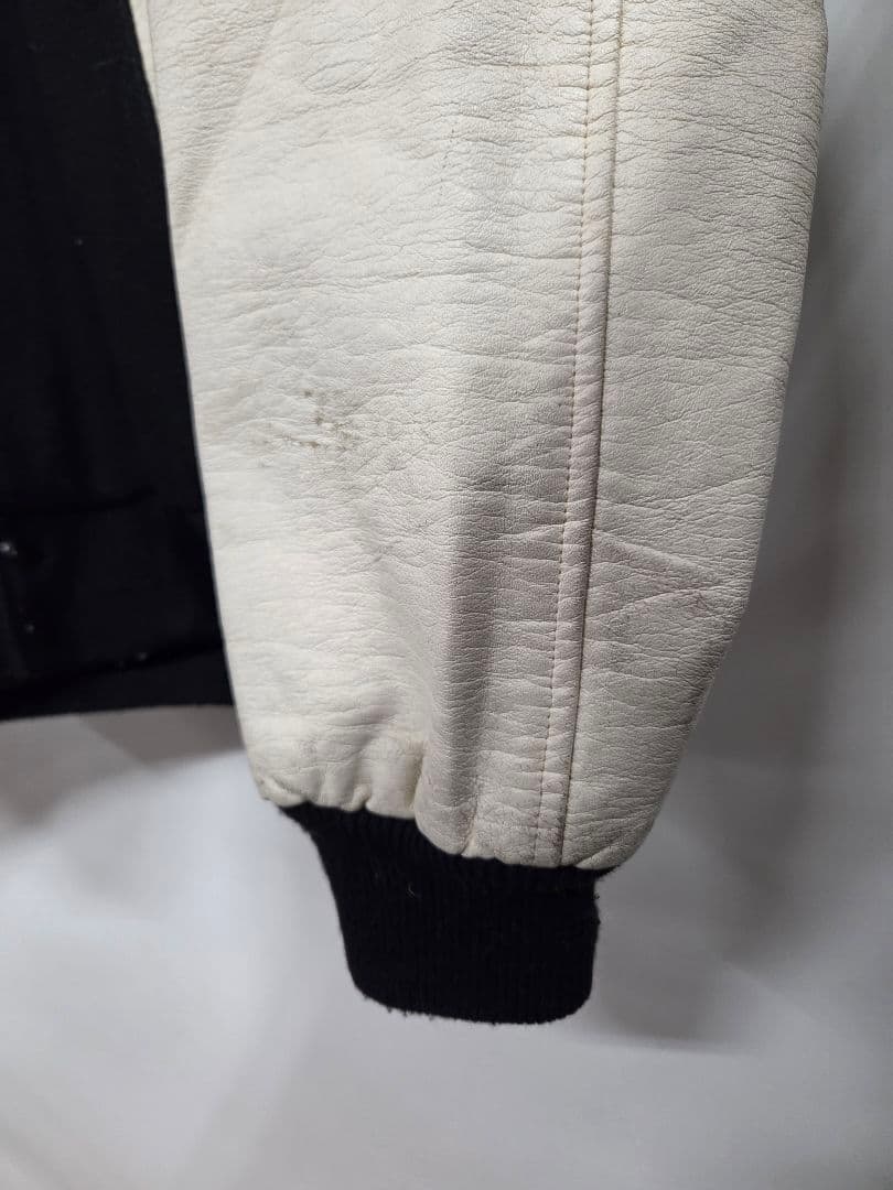 チョークライン ヴィンテージ GIANTS スタジャン ブラック/ホワイト