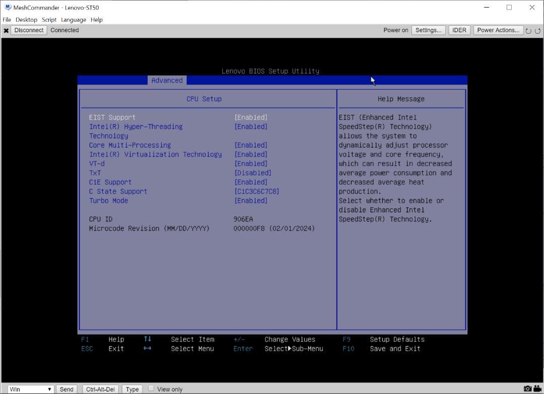 サーバー Lenovo ThinkSystem ST50;Xeon E-2144G;8GB