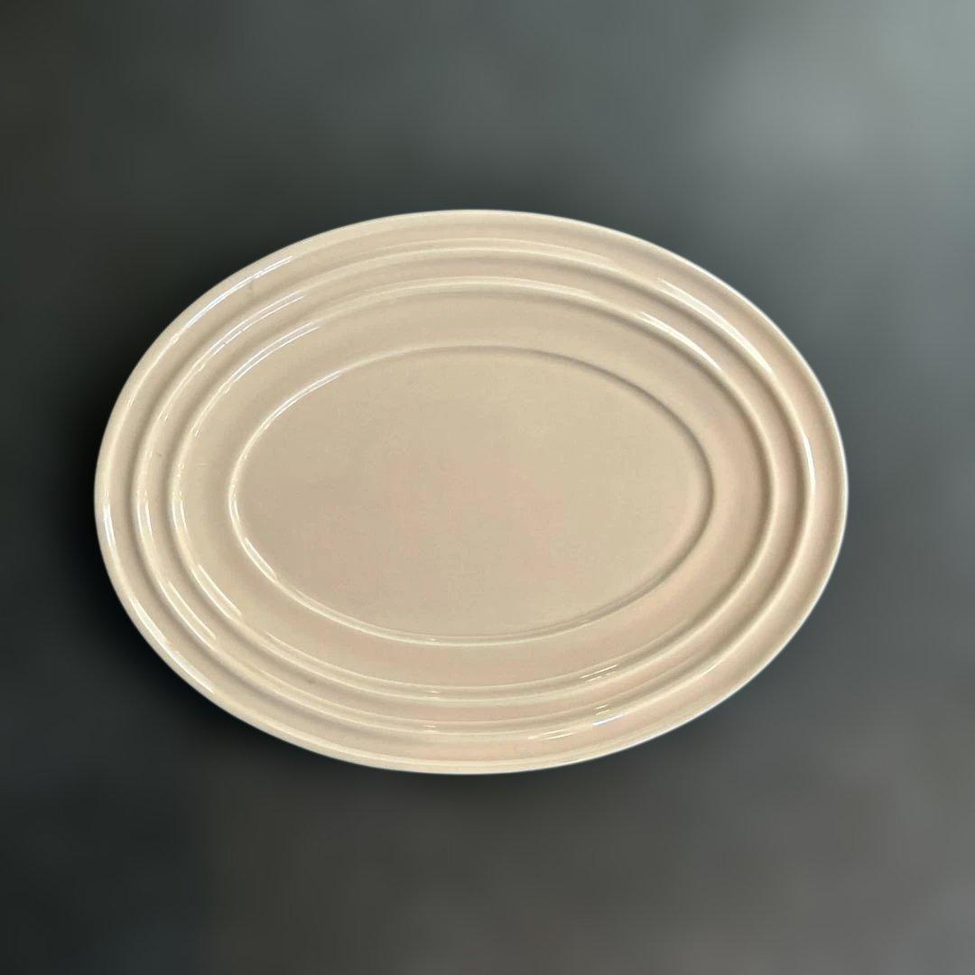 LE CREUSET 青 ソースグレイターとプレートセット