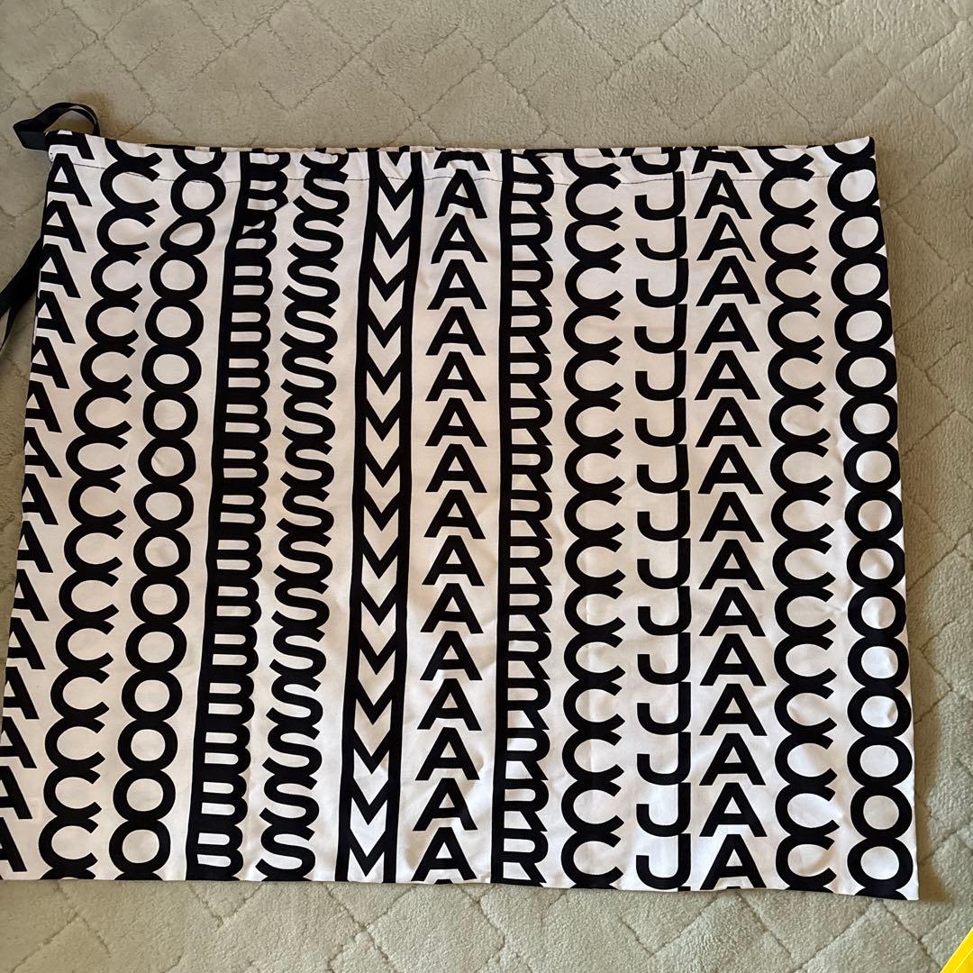 MARC JACOBS THE SACK BAG ブラック レザーサックバッグ