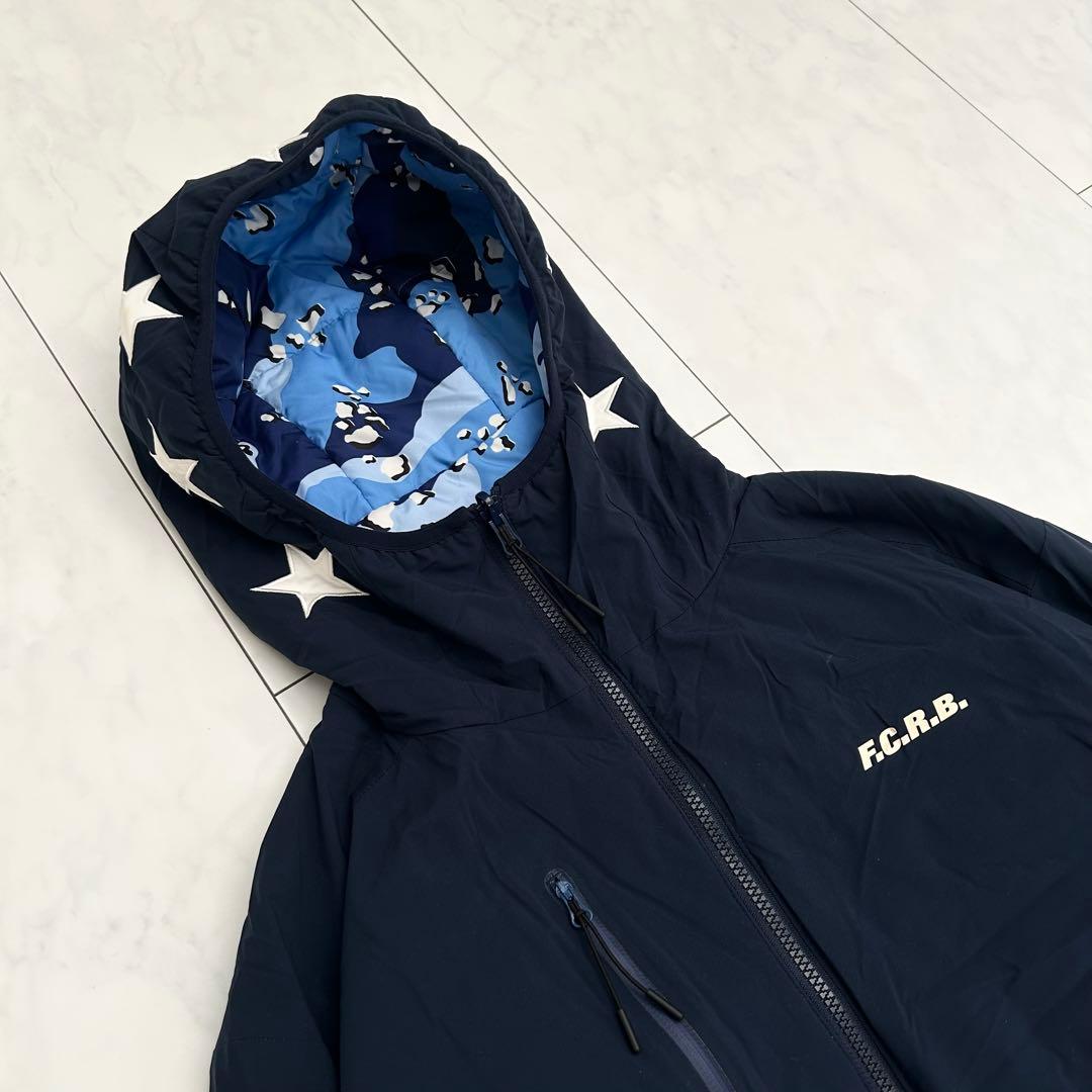 【人気】FCRB SOPH ナイロンジャケット　リバーシブル　総柄　ドローコード
