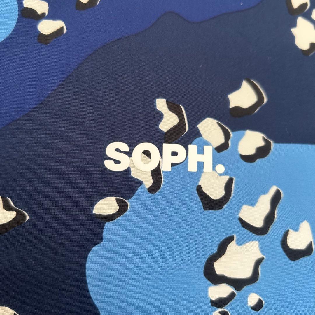 【人気】FCRB SOPH ナイロンジャケット　リバーシブル　総柄　ドローコード