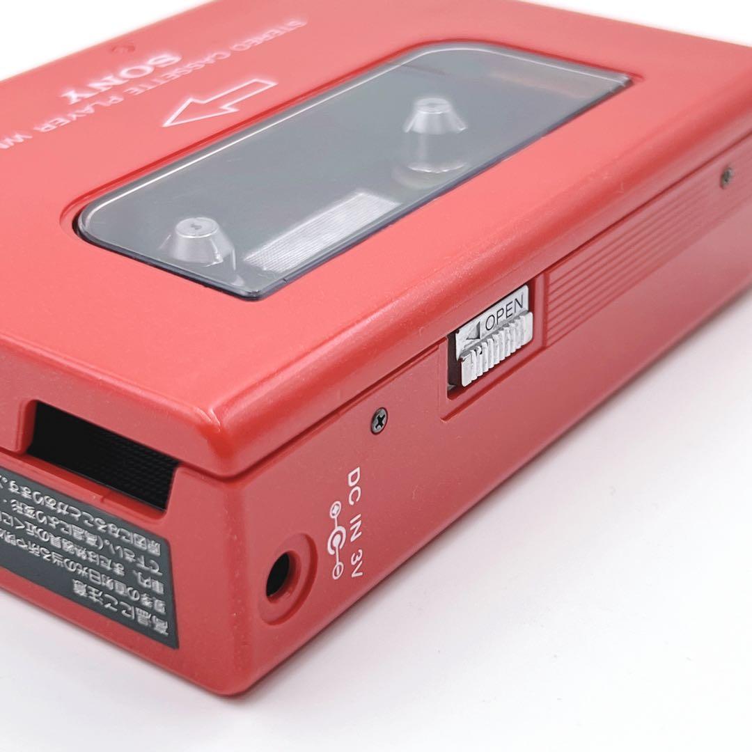 【超美品】 SONY WALKMAN II WM-2 ウォークマン 赤