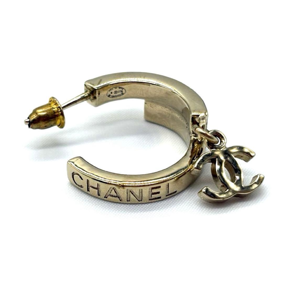 希少♡正規品 CHANEL ココマーク ラインストーン ピアス ゴールド 片耳