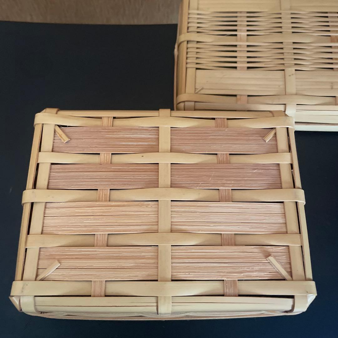 おじろ角物店 竹製 バスケット arts&science