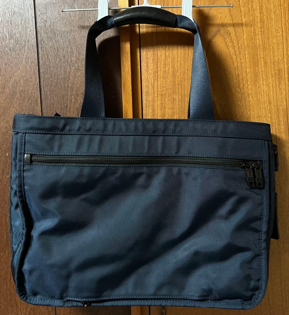【稀少レア】SHIPS×TUMIネイビーアルファ2 エクスパンダブルトートバッグ