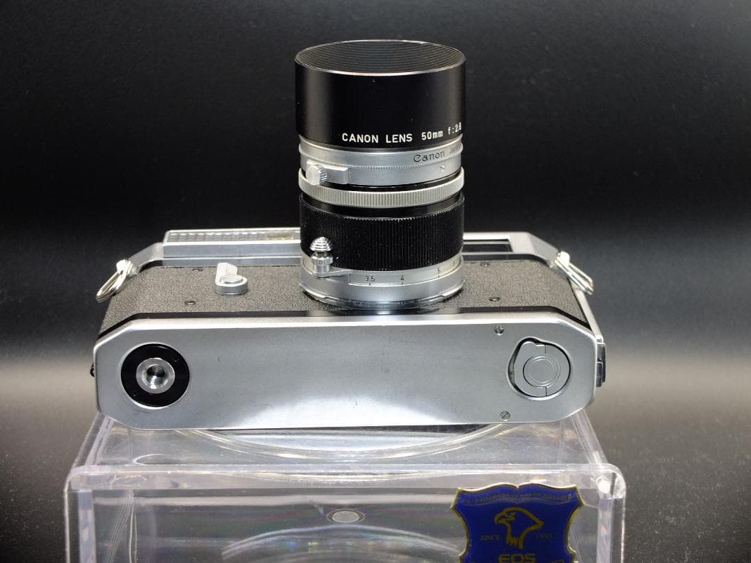 キャノン７／キャノンレンズ50mmf2.8Ⅱフード付【実写確認整備済】