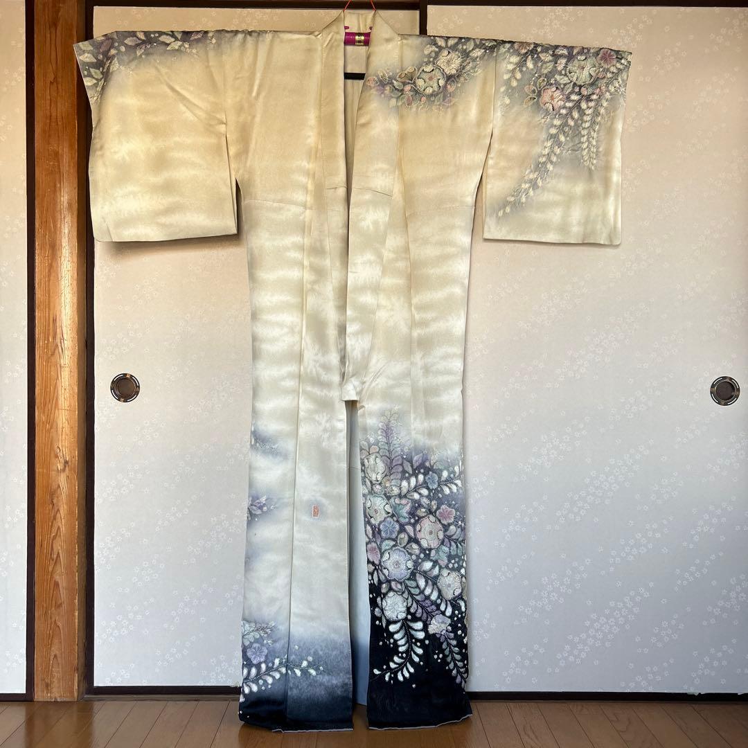 訪問着（辻ヶ花・翠山）・袋帯・帯締め・帯揚げ・重ね襟