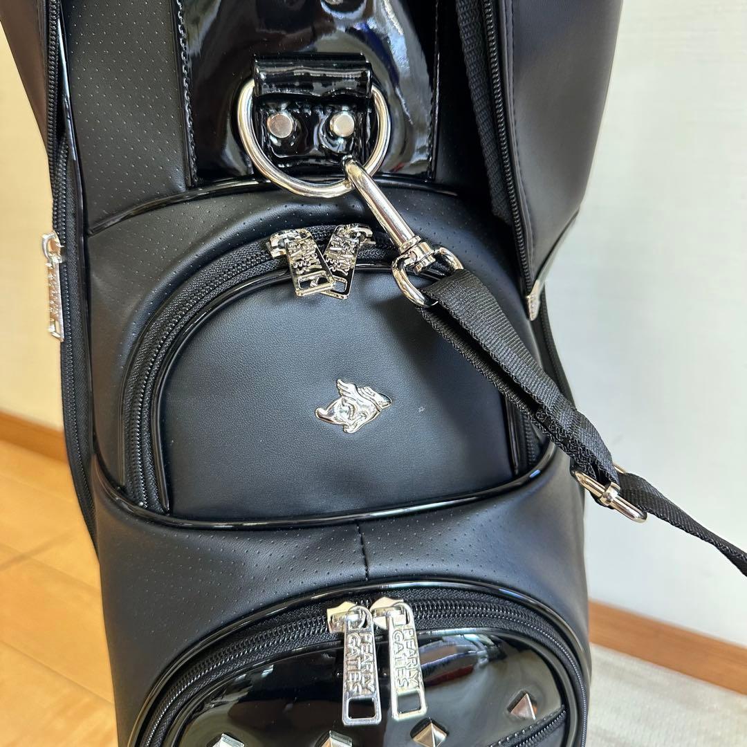 PEARLY GATES ブラックキャディバッグ