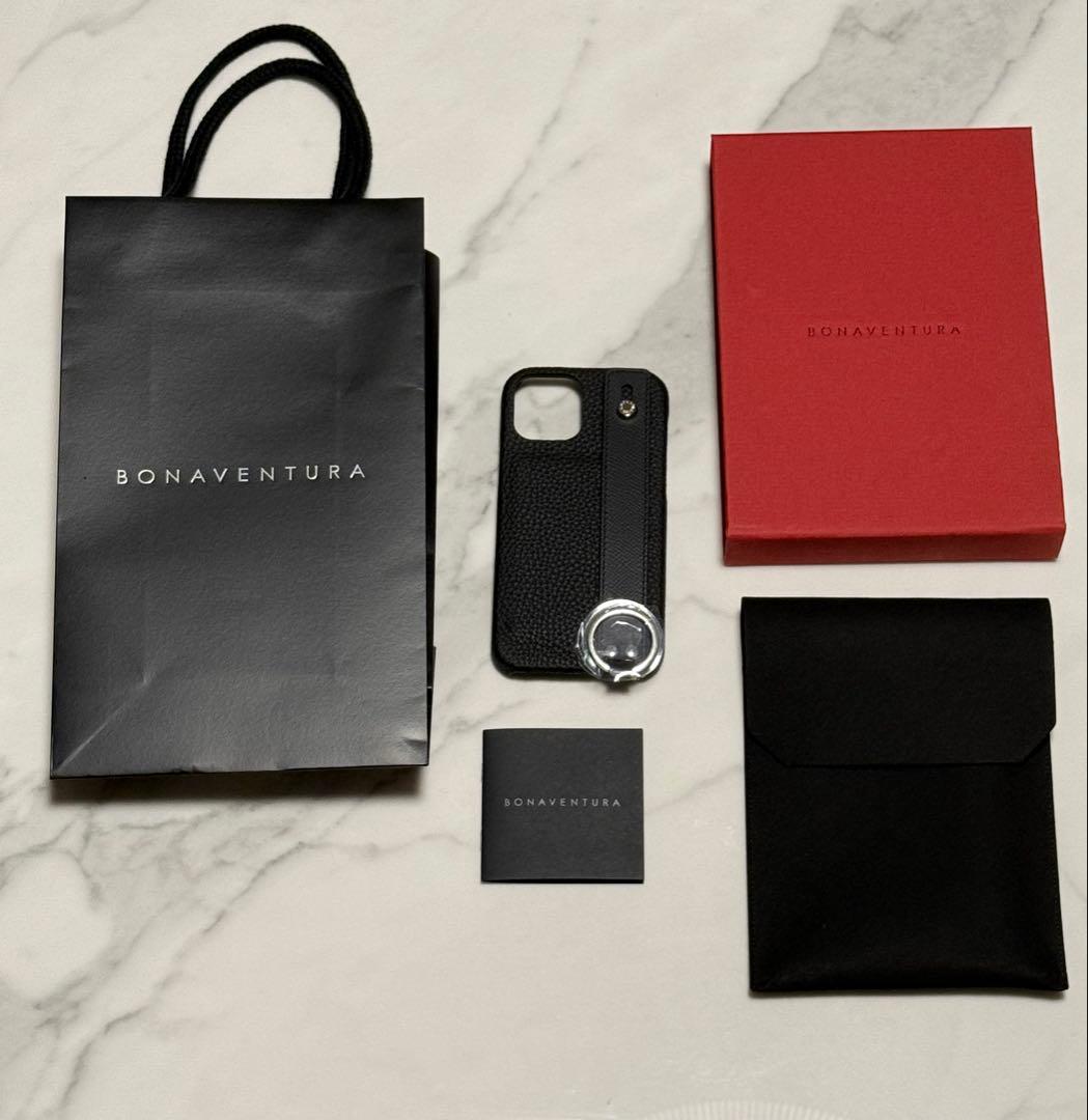 BONAVENTURA iPhoneケース 12/12pro ブラック