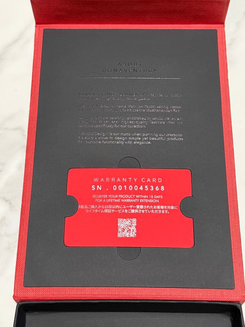 BONAVENTURA iPhoneケース 12/12pro ブラック