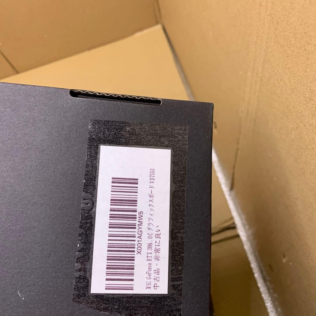 ジャンク　GeForce RTX 3060 VENTUS 2X 12G OC