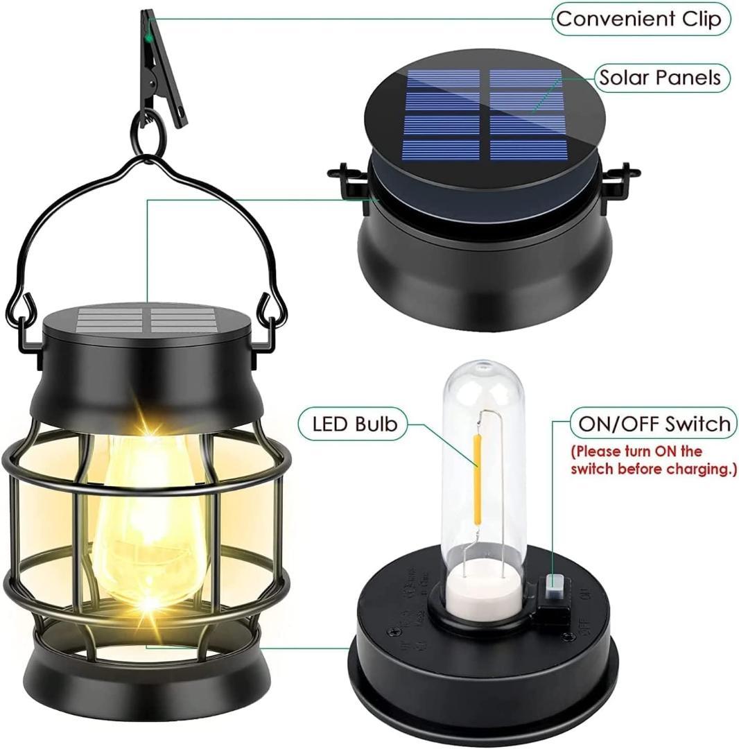 2個セット 100自然エネルギー 照明 ソーラーライト 屋外