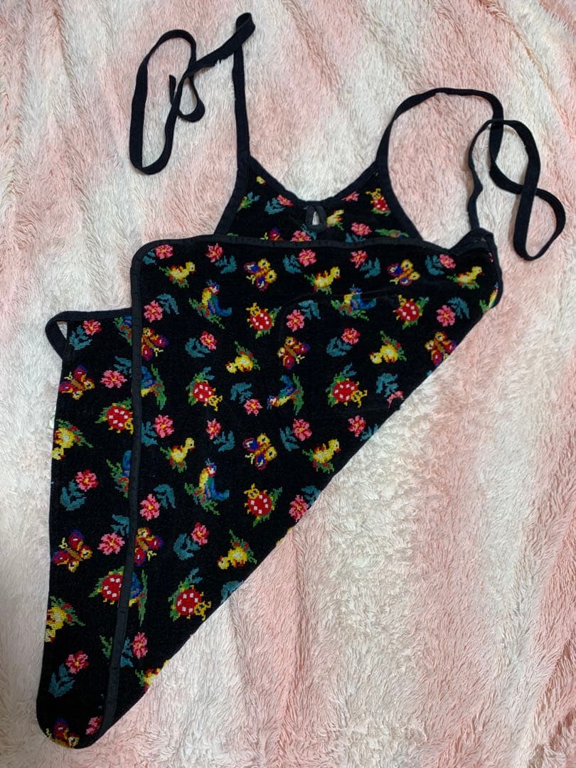 フェイラー　ハイジ　エプロン　シュニール織