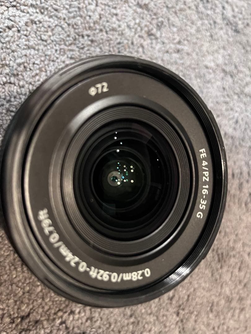 SONY FE PZ 16-35mm F4 G フード/前後キャップ付 箱なし