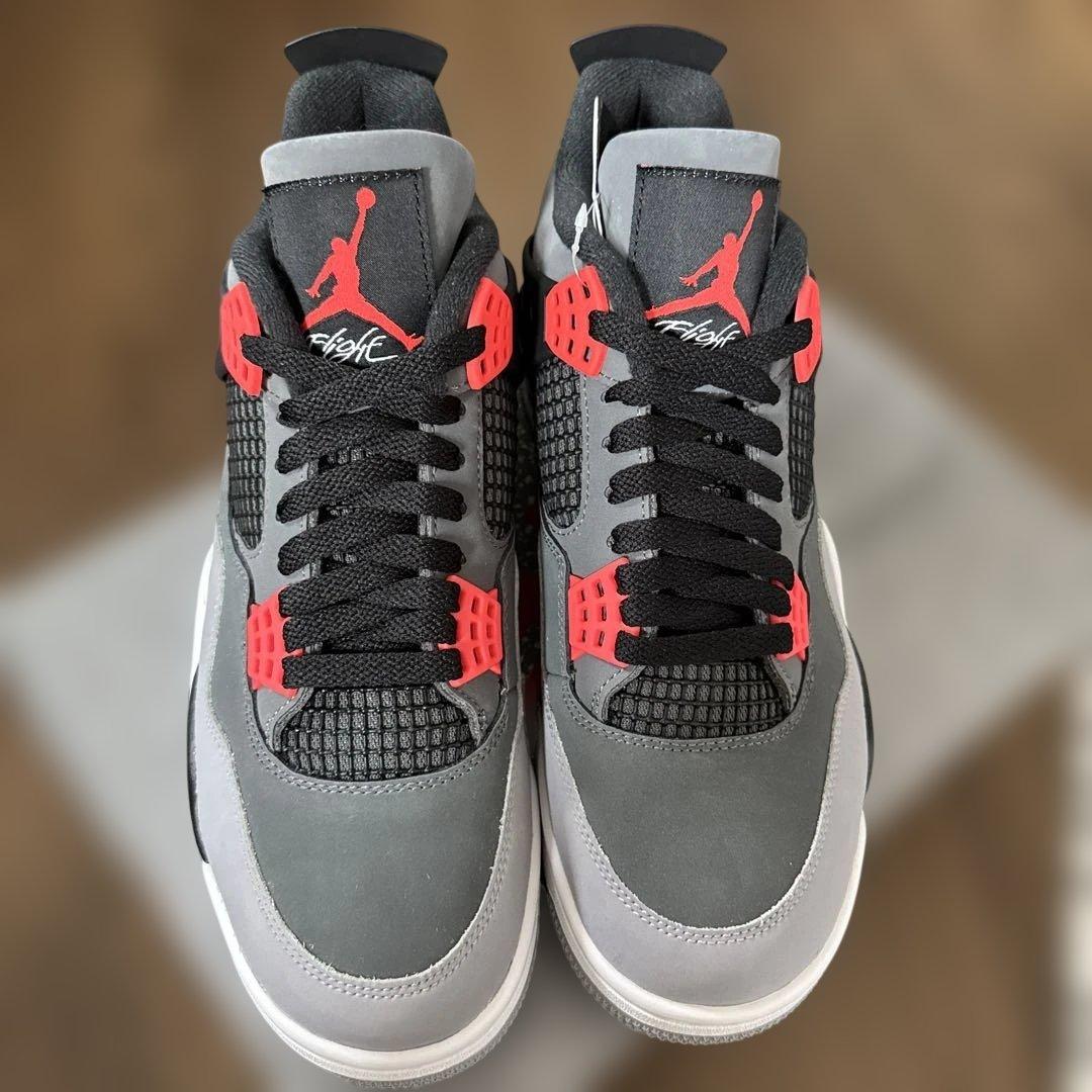 ナイキ NIKE エアジョーダン4 インフラレッド 新品未使用タグ付 27㎝