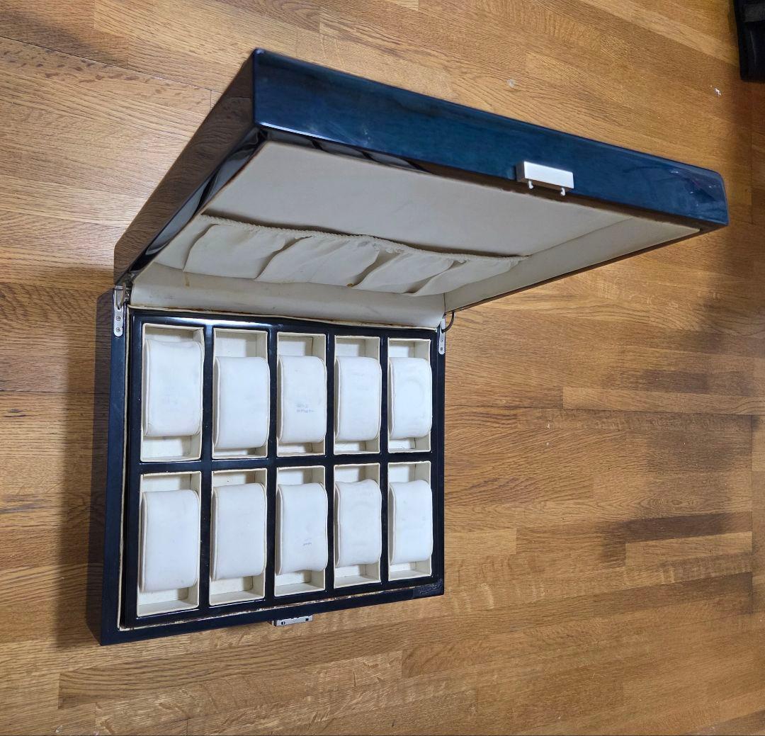 木製ウォッチ＆ジュエリー収納ボックス