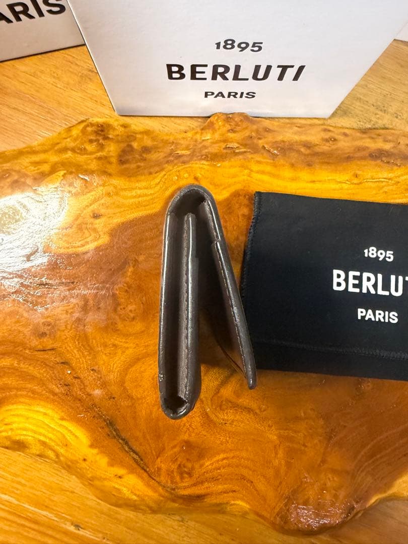 Berluti 名刺入れ カードケース ヴェネチアレザー スクリット