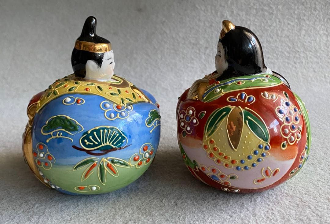 【九谷焼】玉雛・お雛様の飾り